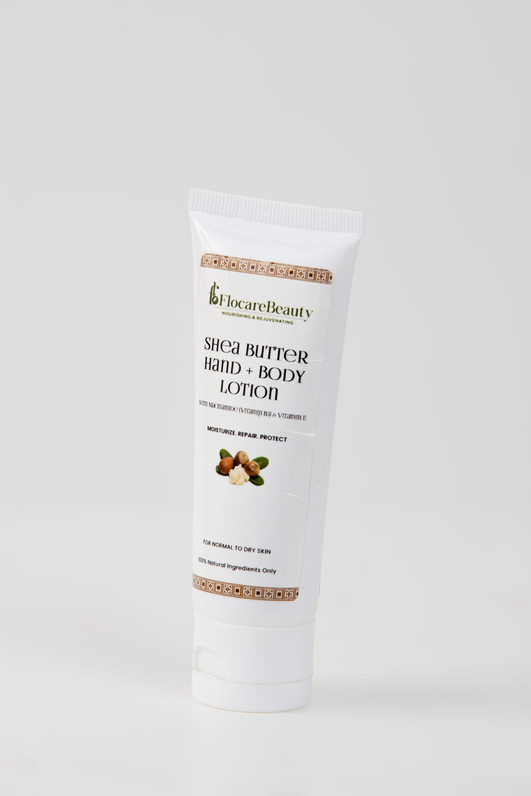 FLOCAREBEAUTY SHEA BUTTER HAND & BODY LOTION(50ml)