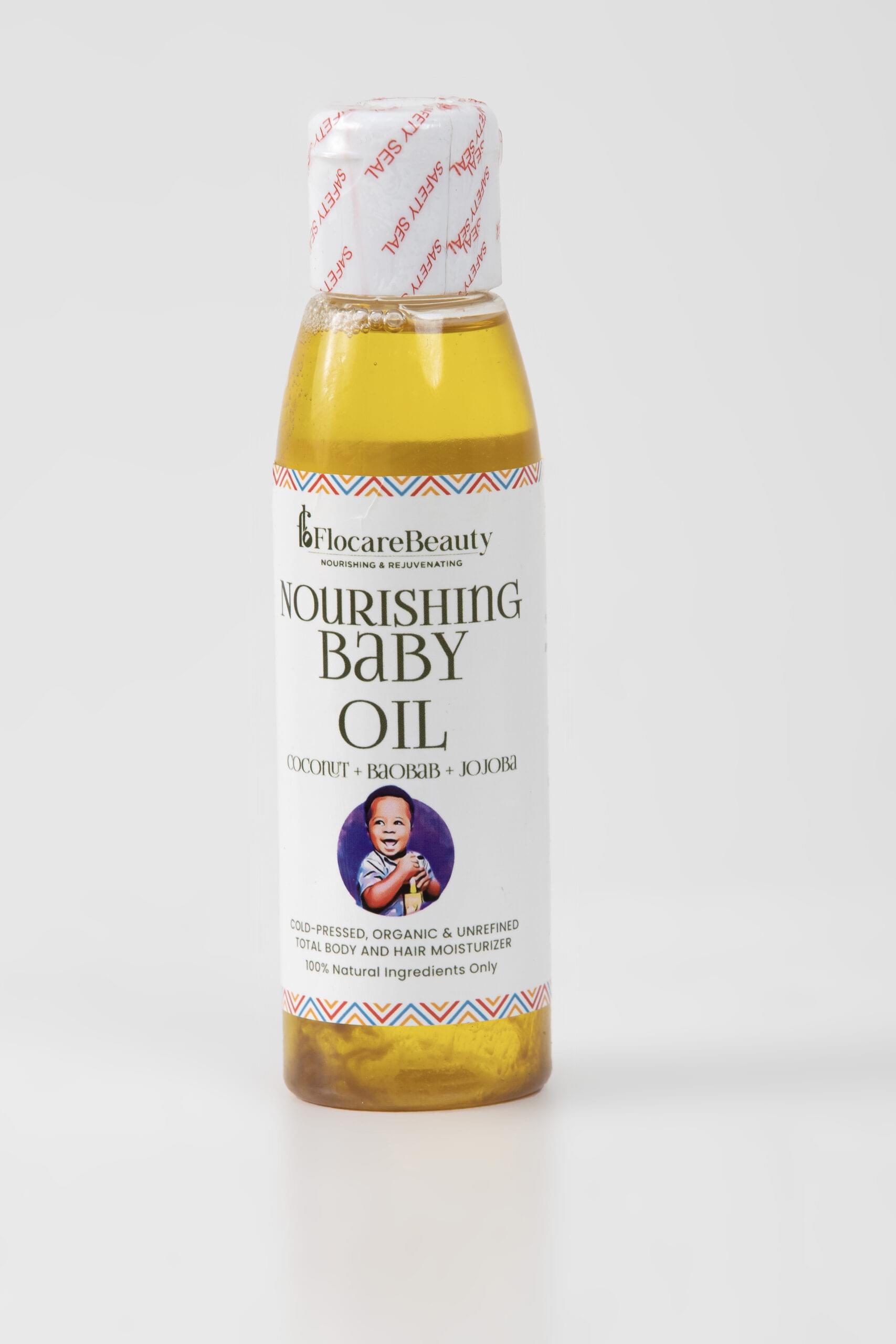 FLOCAREBEAUTY NOURISHING BABY OIL - 120 ML