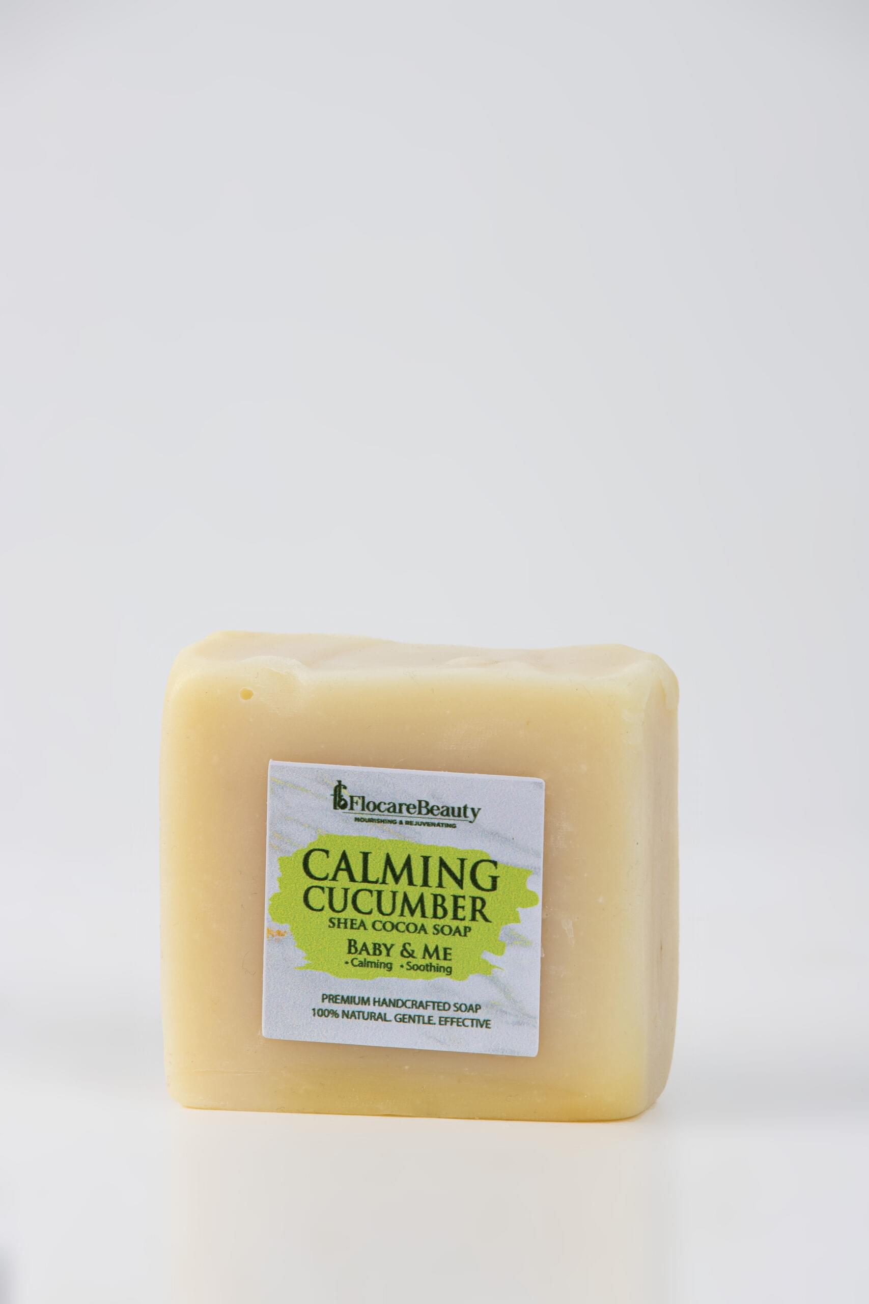 FLOCAREBEAUTY CALMING CUCUMBER SOAP - 150g - Image 2