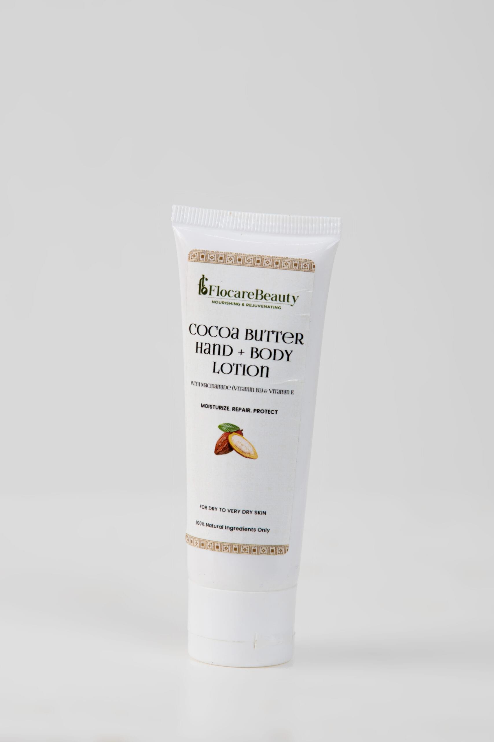 FLOCAREBEAUTY COCOA BUTTER HAND & BODY LOTION(50ml)