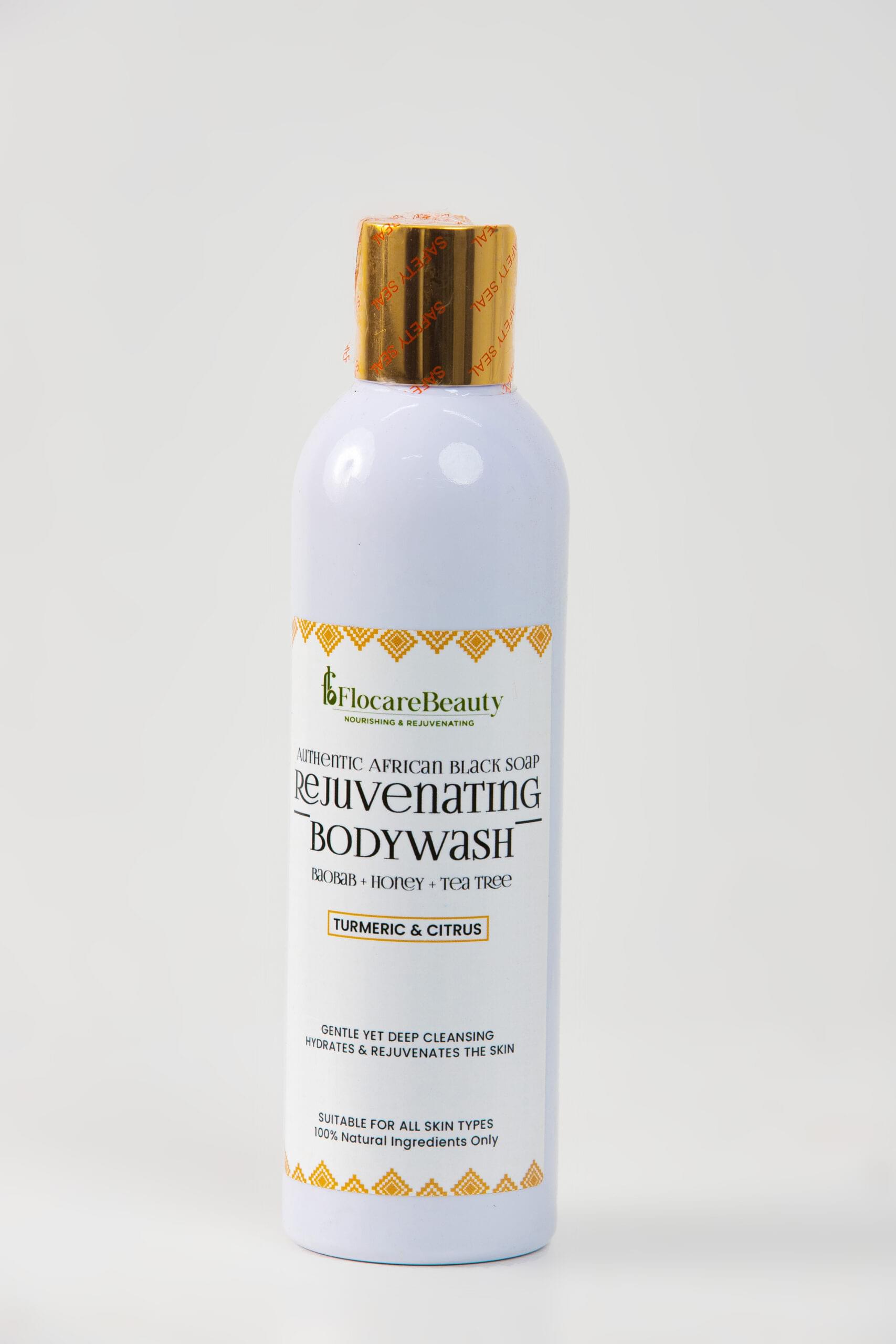 FLOCAREBEAUTY BLACKSOAP BODY WASH - Image 3